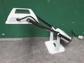 Vintage magnifying desk lamp | Industrial design | IVA Engineering Manchester | 60's
