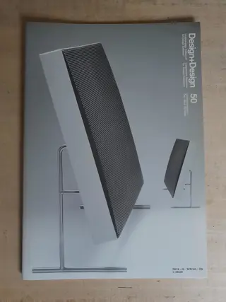 Design+Design 50 magazine - Braun loudspeaker - car hifi - design collectors - 90s