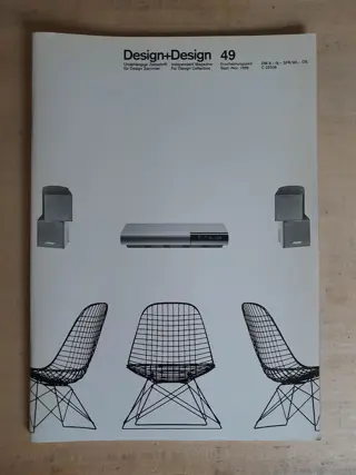 Design+Design 49 magazine - Braun - Bose - Eames - design collectors - 90s