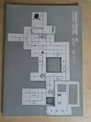 Design+Design 47 magazine - Braun Lectron - Wilhelm Wagenfeld - design collectors - 90s