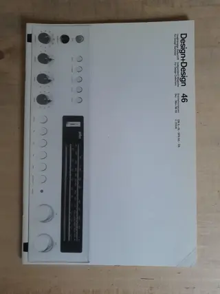 Design+Design 46 magazine - Braun LS 40 - Dieter Rams - design collectors - 90s