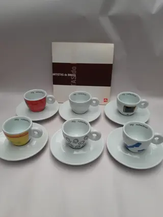 Illy collection 2001 espresso cups -  Artistas do Brasil