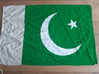 Vintage flag of Pakistan