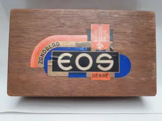 houten sigarenkistje Zandblad EOS Amarillo