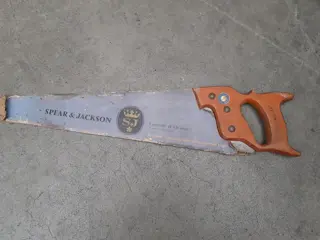 Vintage Spear & Jackson Cockerill 450mm Sheffield England handsaw saw