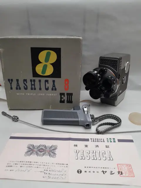 Vintage Rare Camera Yashica 8-EIII, Japan, 1960s
