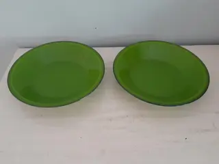 Villeroy & Boch Agadir green pasta bowl - plate - set of 2