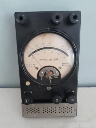 vintage mavometer Gossen - Duitsland - 50 volt - bakeliet - jaren 30