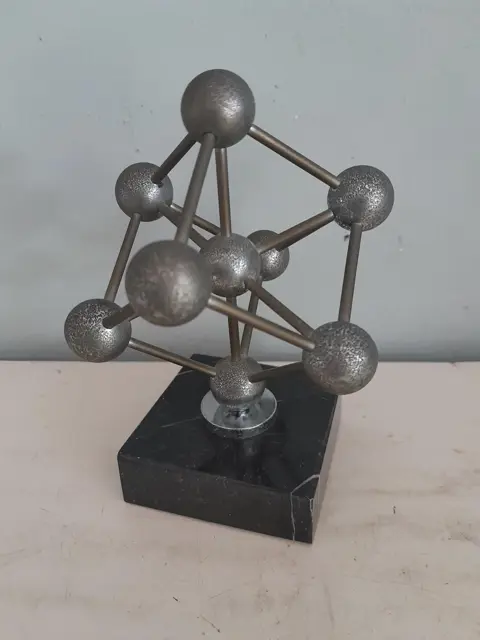 vintage Atomium Brussels 1958 World's Fair Sculpture
