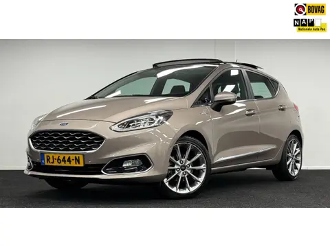 Ford Fiesta 1.0 EcoBoost Vignale*Automaat*Panodak*Leder*Navi*Camera*Carplay