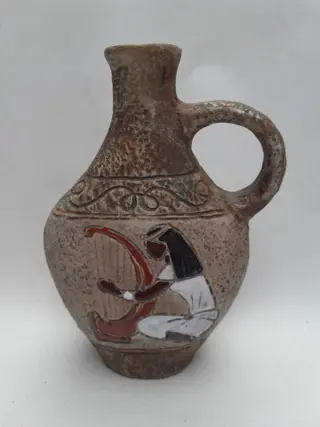 Vintage Bresciani Arco Gardasee Italy ceramic vase - small