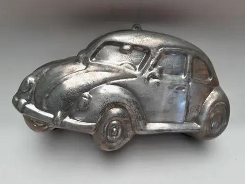 Vintage bakblik Volkswagen Kever - bakvorm - keuken decoratie