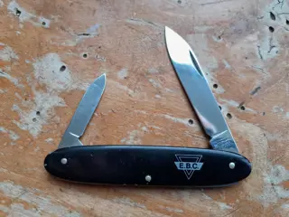 Vintage Victorinox alox pocket knife EBC - black