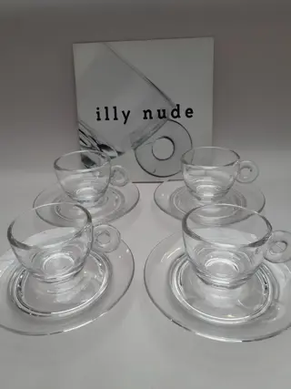 Illy Nude art collection 2003 espresso cups - Matteo Thun - set of 4