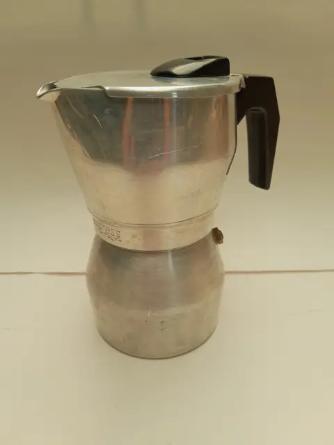 Vintage Italiaans espresso koffiezetapparaat - Susy Express - aluminium