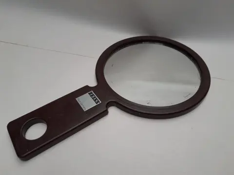 vintage reclame handspiegel Zeiss -  weat germany 70s