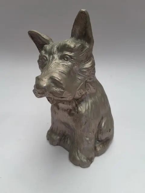 Vintage terrier dog money bank - scottie