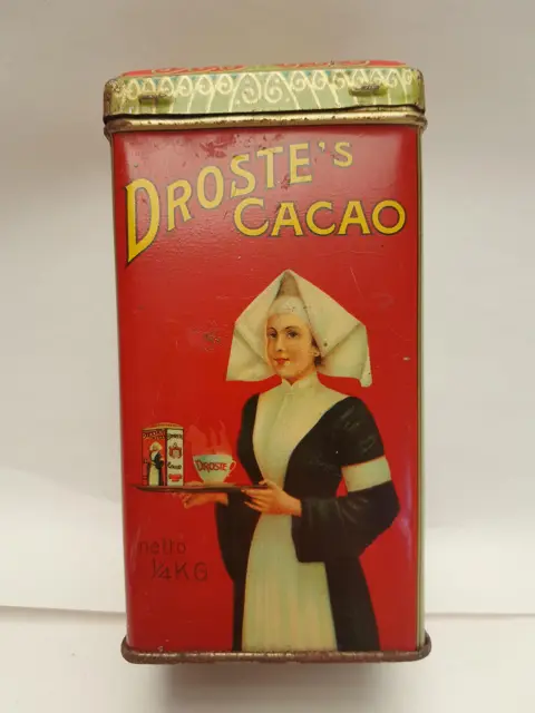 Vintage Droste Cacao blikje