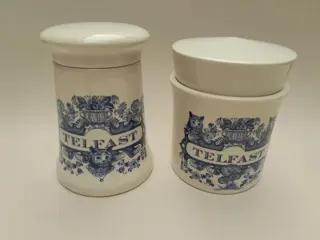 Apothekerspot Telfast Plateelbakkerij Schoonhoven - Delfts Blauw - set van 2