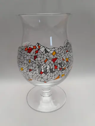 Duvel bierglas - Art - Philippe Debongnie