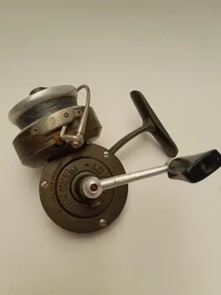 Vintage Luxor Pezon & Michel  fishing reel 1950s