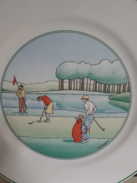vintage bord golf decoratie - Apilco - golf cadeau - Frankrijk