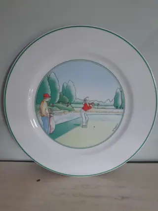 vintage bord golf decoratie - Apilco - golf cadeau - Frankrijk