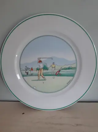 vintage bord golf decoratie - Apilco - golf cadeau - Frankrijk
