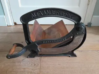 vintage Alexanderwerk brood snijmachine broodmes