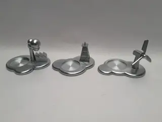 vintage Ikea PS Nike Karlsson Design kandelaars - set van 3