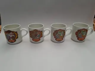 Villeroy & Boch koffie bekers D.E.  70s - set van 4
