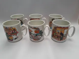 Villeroy & Boch koffie bekers Van Nelle 70s - set van 6