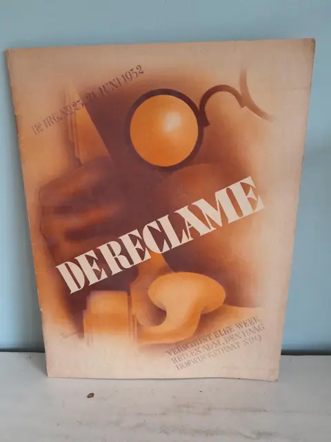 De Reclame - vintage Dutch Magazine 1932 No. 25 - Grossmann