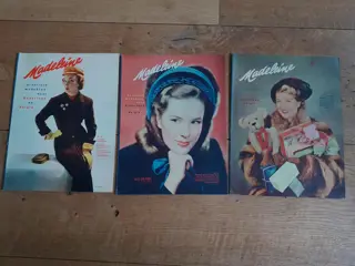 set of 3 Madeleine vintage Dutch fashion magazines 1948 1949 - 40s 50s