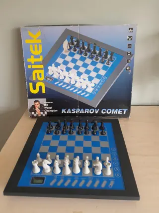 Vintage Chess Computer Kasparov Comet - Saitek