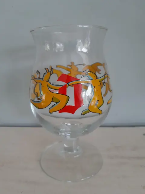 Duvel bierglas - glas - 6 Hop devils - Limited Edition - Belgisch bier - 666
