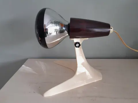 Vintage Osram tafellamp warmtelamp plastic 1970s