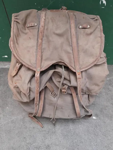 vintage Berghans rugzak - canvas - Noorwegen