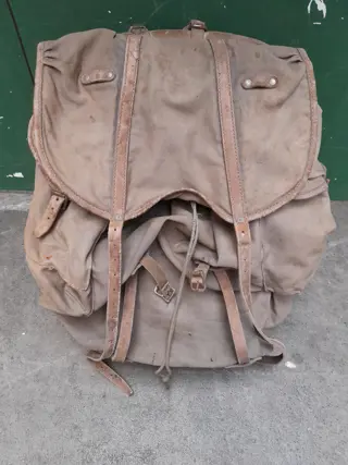 vintage Berghans rugzak - canvas - Noorwegen
