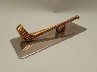 Vintage  Golf Club Paperweight Paper Clip