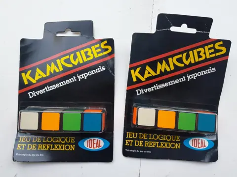 2 x Kamicubes - 1980s - Ideal - Japan - Frans