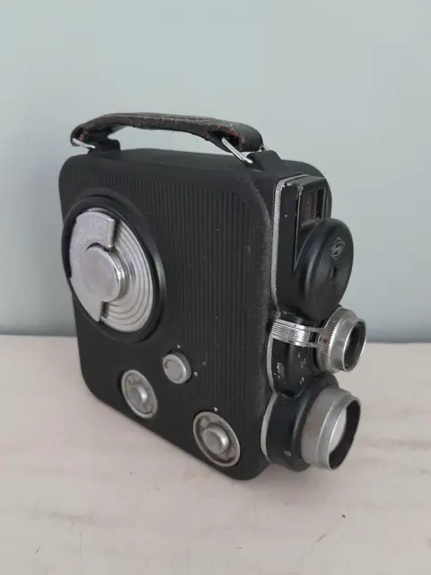 Eumig C3 8 mm filmcamera - retro vintage filmapparatuur - ongetest
