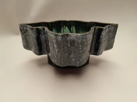Yamasan vaas keramiek Ikebana Japan 2095 bloempot vintage jaren 60