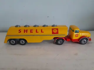 Vintage Tekno 434 die cast car - Shell Volvo fuel tanker