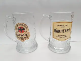 Bacardi Oakheart glazen - set van 2