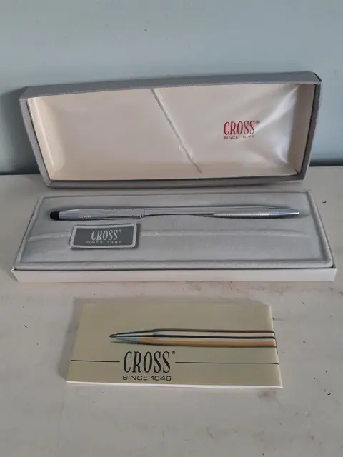 vintage Cross ball pen - 2102 - Banco do Brasil