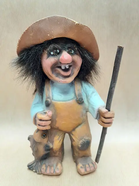 Vintage Noorse Trol - Nyform Troll -  visser