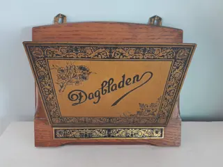 Art nouveau krantenrek Dagbladen 1930s