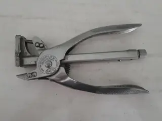 Vintage Simplex Stapling Plier - stapler