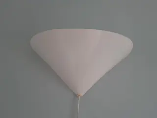Vintage IKEA wandlamp V609 uplight kegelvormig - 1980s - Zweden